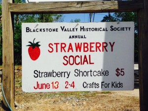 Strawberry Festival sign